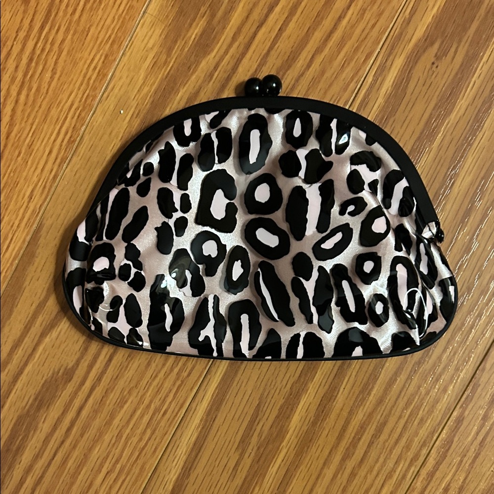 MAC Cosmetics Leopard Print Cosmetic Bag